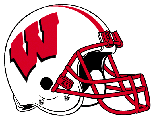Wisconsin Badgers 1991-Pres Helmet Logo iron on transfers for fabric